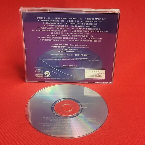 Credence Clearwater Revival Featuring John Fogerty CD 1991 - Picture 8 of 8